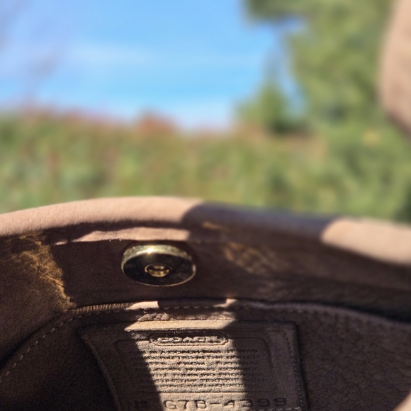 Coach Nubuc Ergo Satchel - Picture 9 of 11